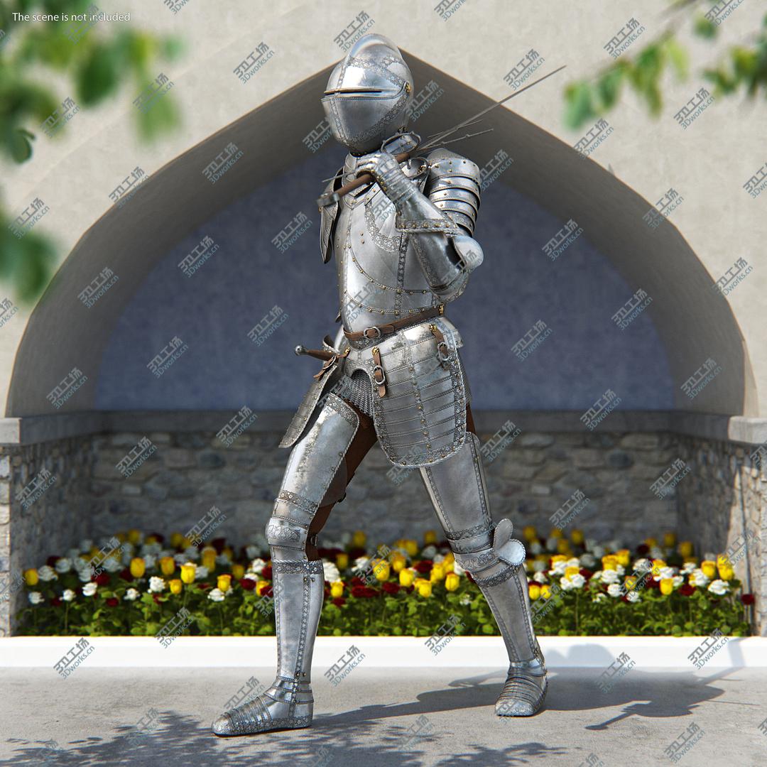 images/goods_img/20210313/3D Medieval Knight Plate Armor Walking Pose/5.jpg